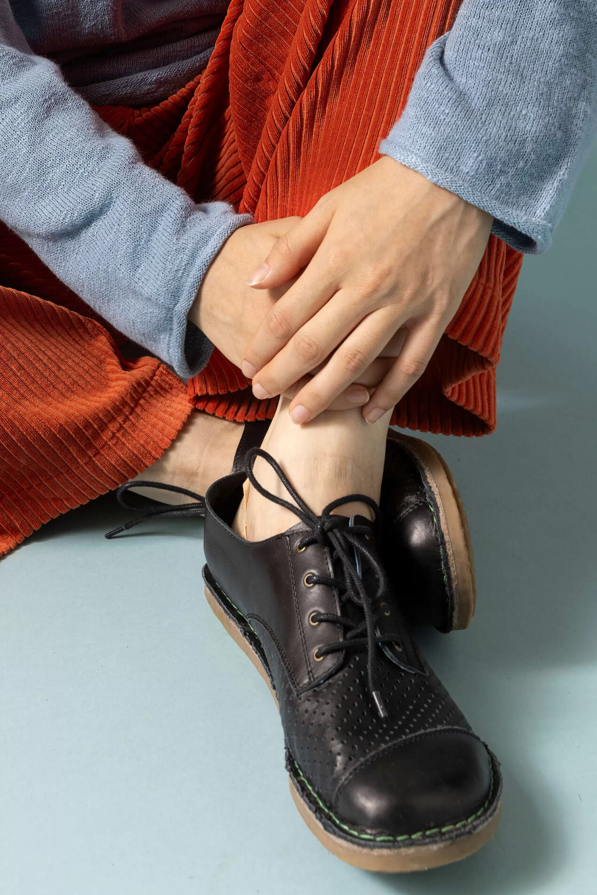 Schuhe^Gudrun Sjödén Schuhe Aus Nappaleder schwarz