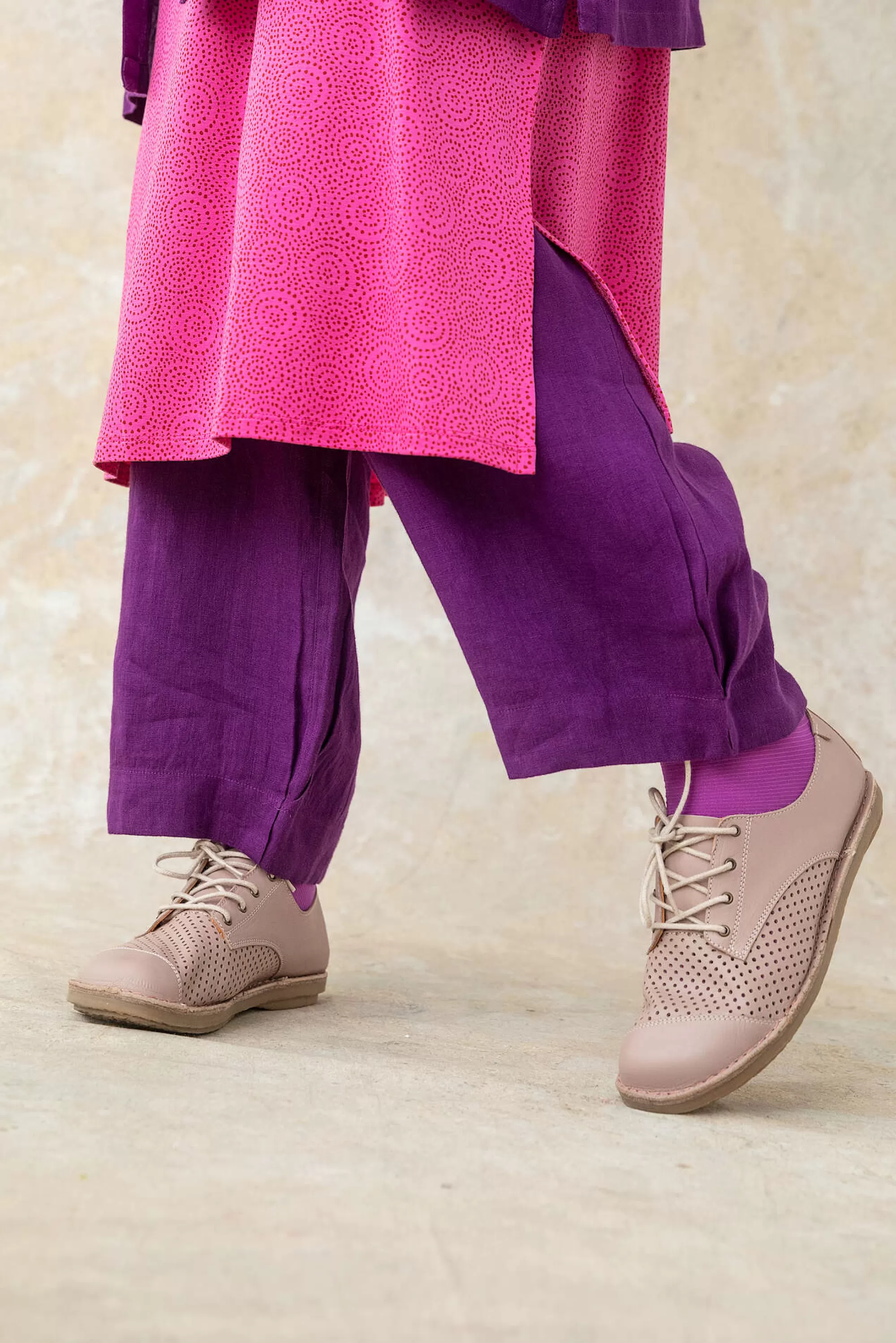 Schuhe^Gudrun Sjödén Schuhe Aus Nappaleder rosa sand