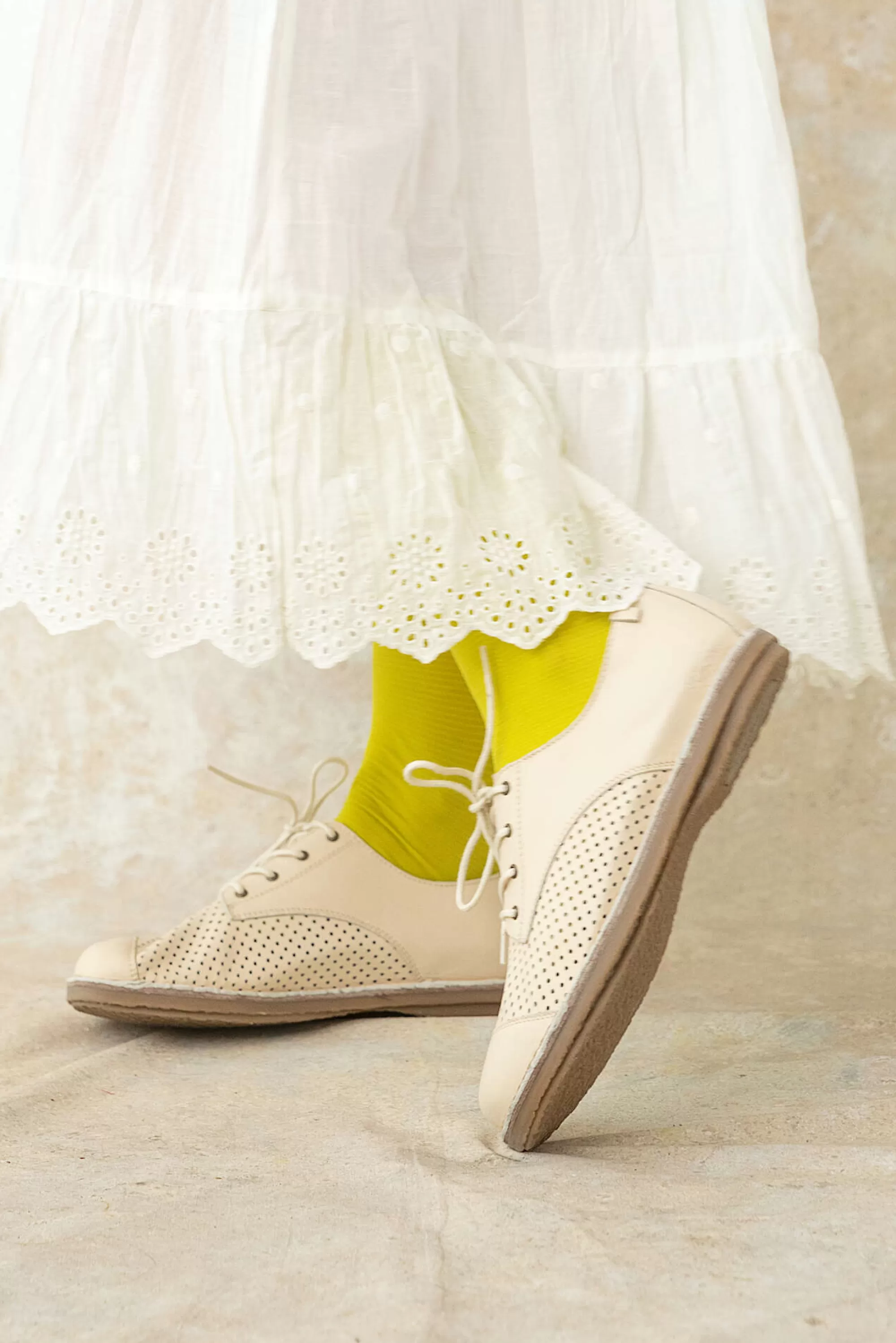 Schuhe^Gudrun Sjödén Schuhe Aus Nappaleder Mandelmilch