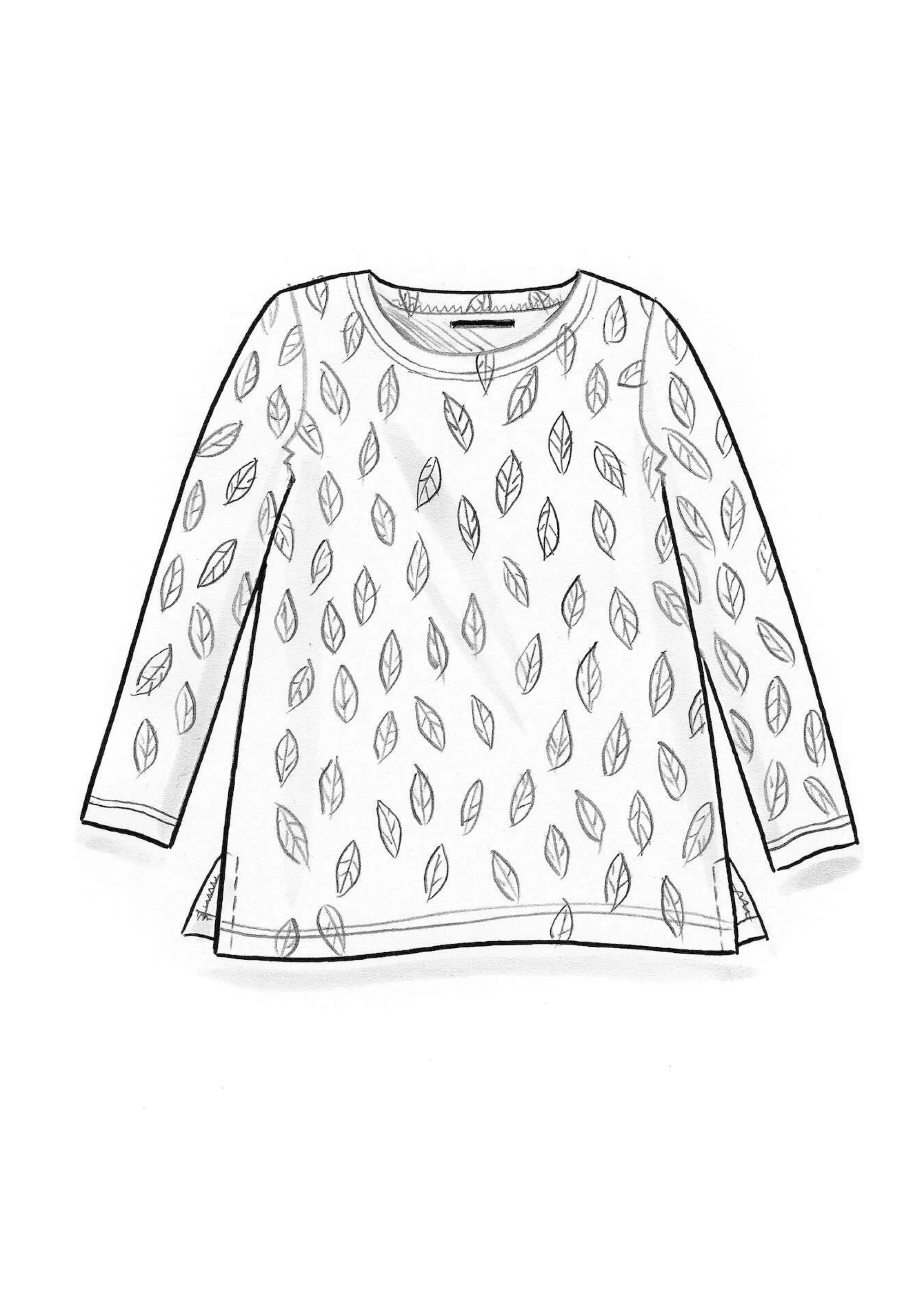 Große Größen | Pullover & Shirts^Gudrun Sjödén Shirt Långvik Aus Bio-Baumwolle/Modal lupine
