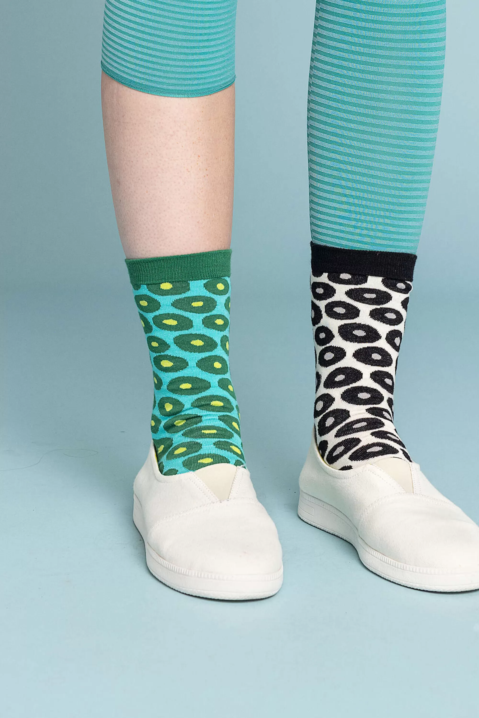 Accessoires | Socken & Strumpfhosen^Gudrun Sjödén Socken Billie Aus Bio-Baumwolle aqua