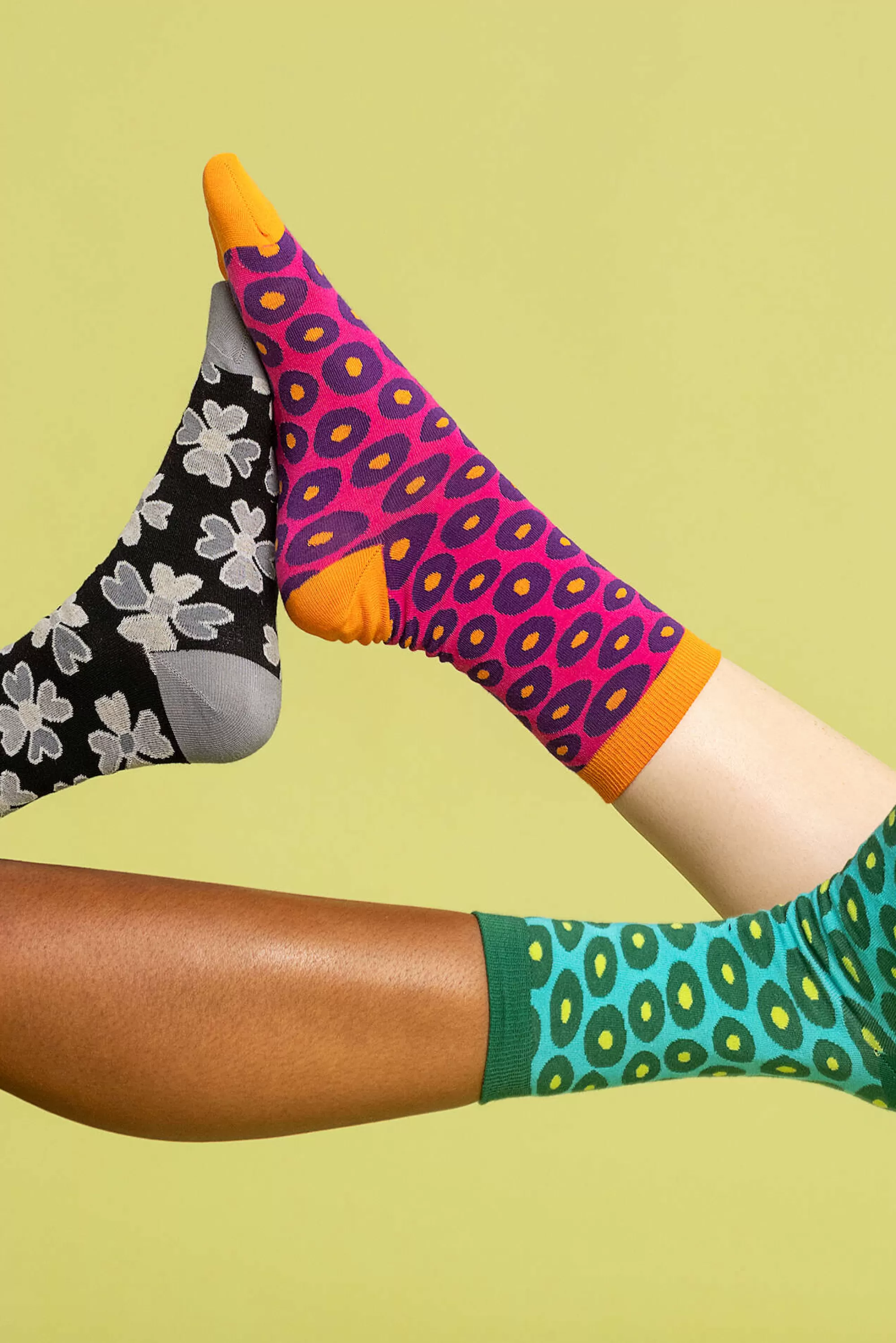 Accessoires | Socken & Strumpfhosen^Gudrun Sjödén Socken Billie Aus Bio-Baumwolle hibiskus