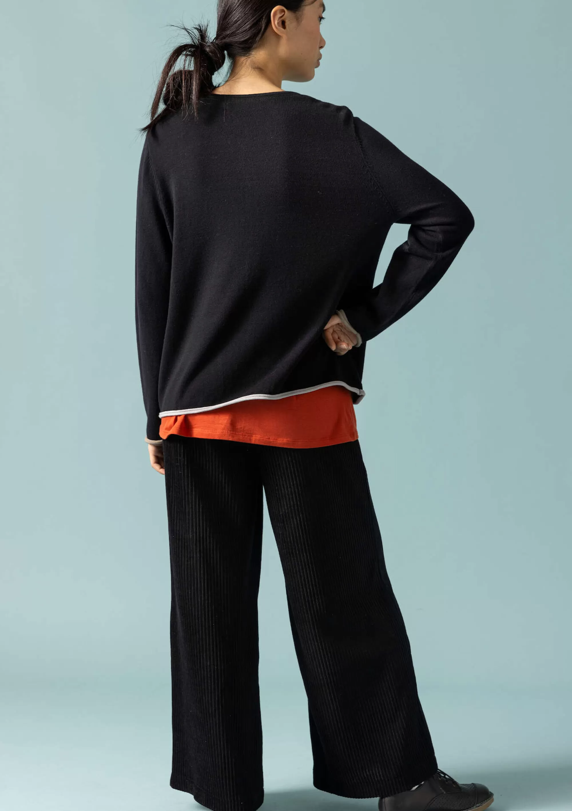 Strickjacken | Öko-Baumwolle^Gudrun Sjödén Strickjacke Aus Bio-/Recycling-Baumwolle schwarz