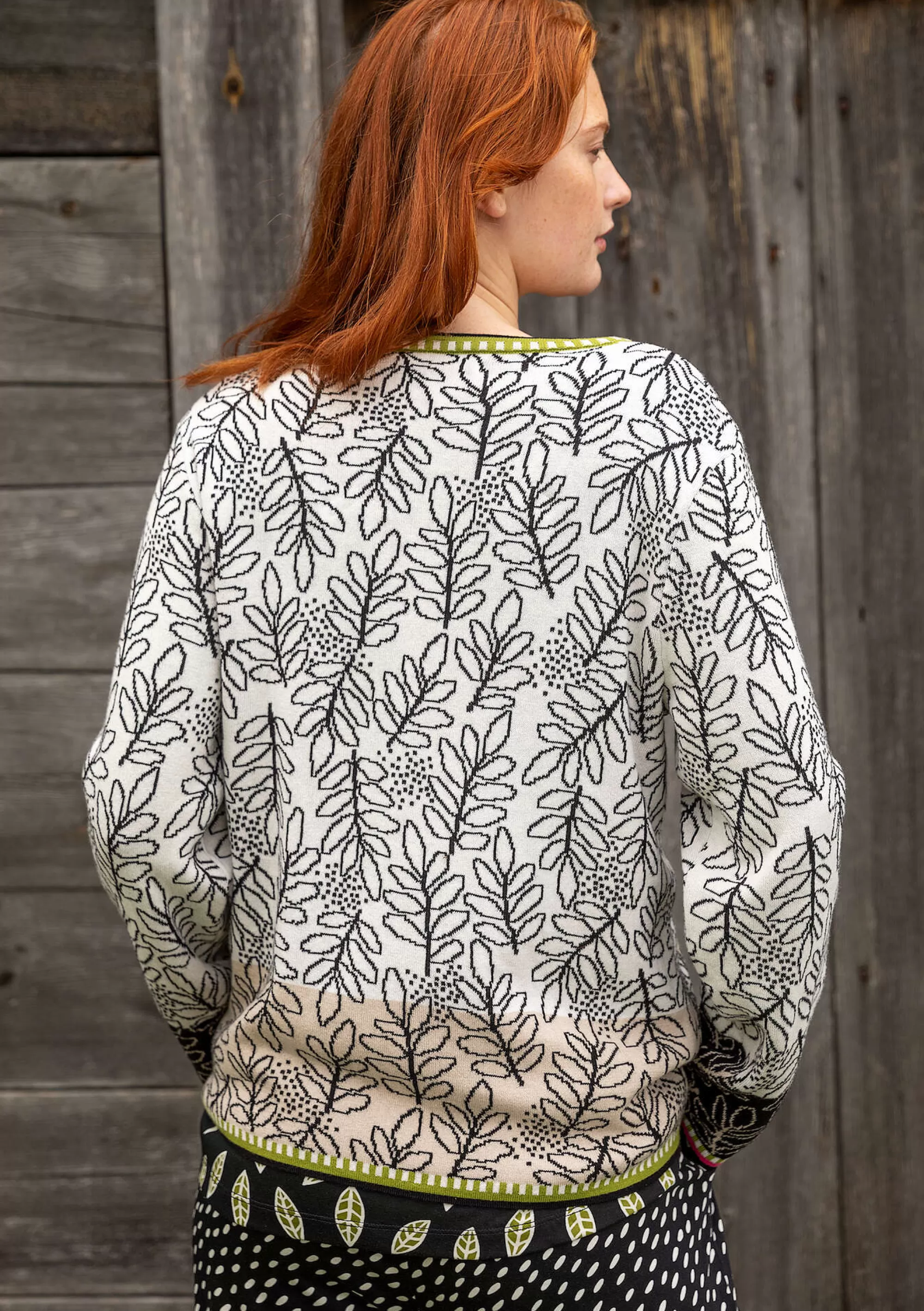 Strickjacken | Öko-Baumwolle^Gudrun Sjödén Strickjacke Ängskär Aus Bio- Und Recycling-Baumwolle schwarz