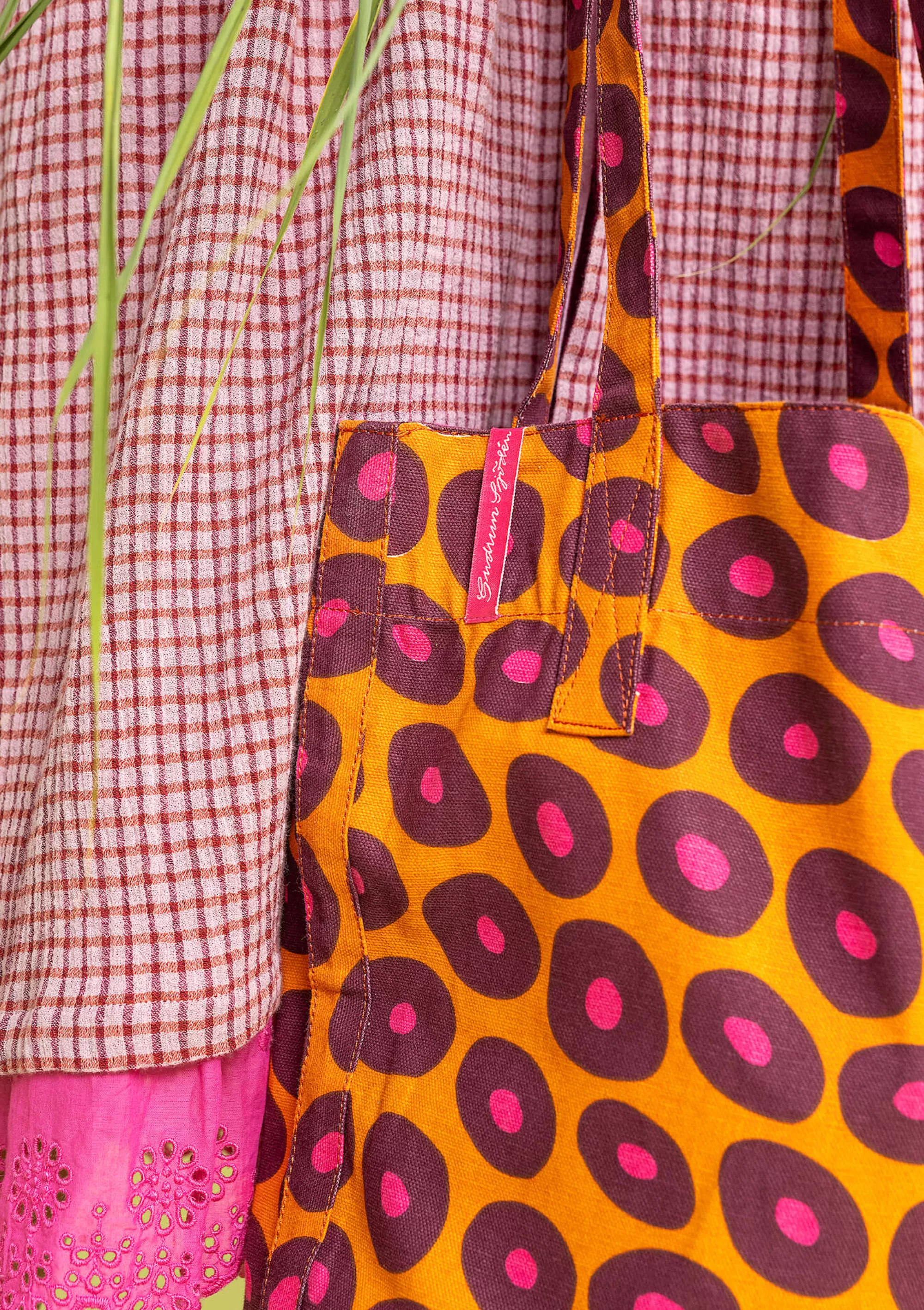 Taschen | Öko-Baumwolle^Gudrun Sjödén Tasche Billie Aus Bio-Baumwolle masala