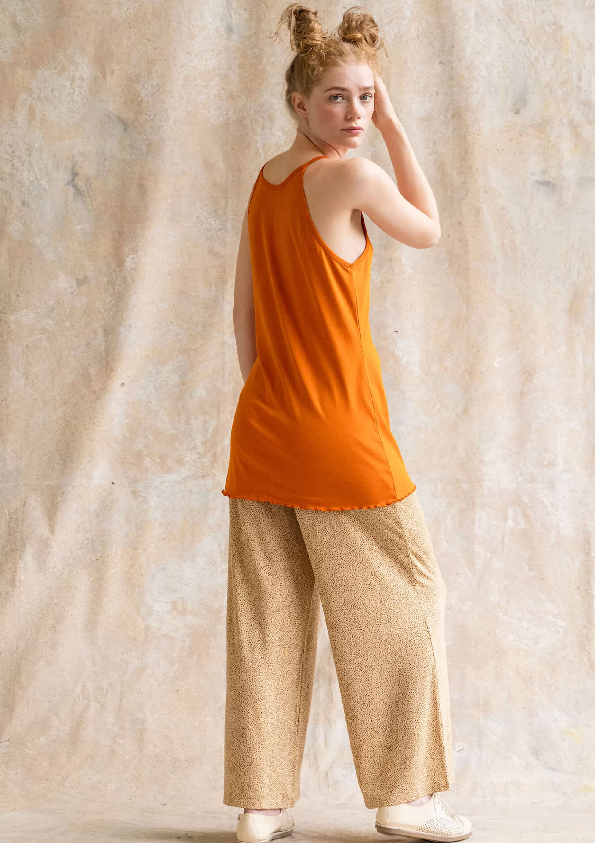 Pullover & Shirts | Öko-Baumwolle^Gudrun Sjödén Top Aus Bio-Baumwolle masala