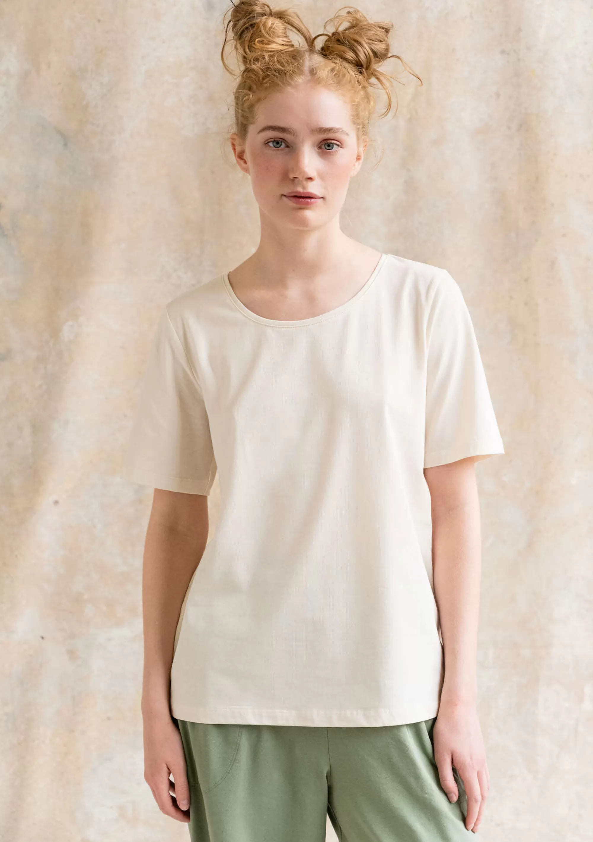 Pullover & Shirts | Öko-Baumwolle^Gudrun Sjödén T-Shirt Jane Aus Bio-Baumwolle/Elasthan ungebleicht