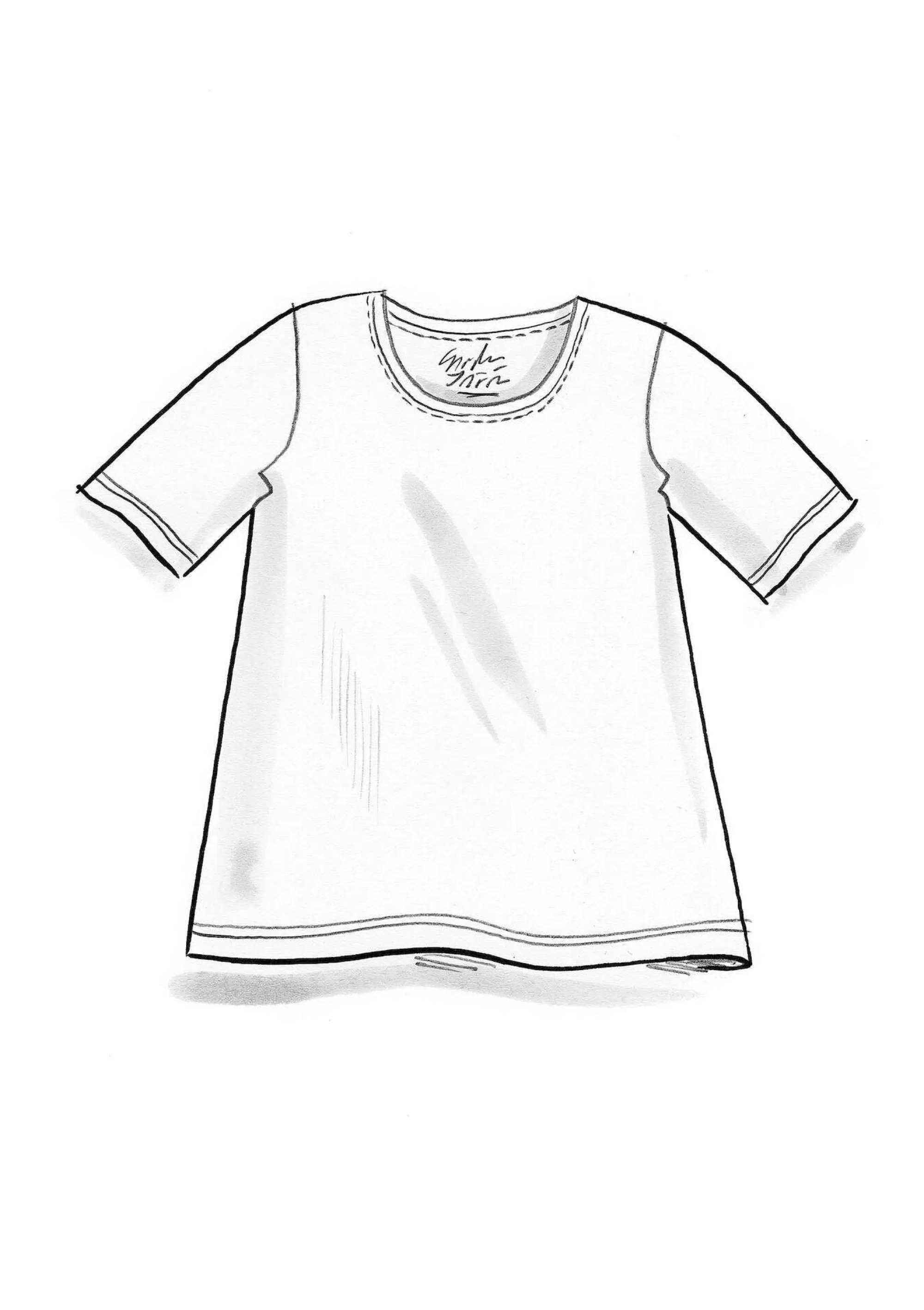 Pullover & Shirts | Öko-Baumwolle^Gudrun Sjödén T-Shirt Jane Aus Bio-Baumwolle/Elasthan ungebleicht