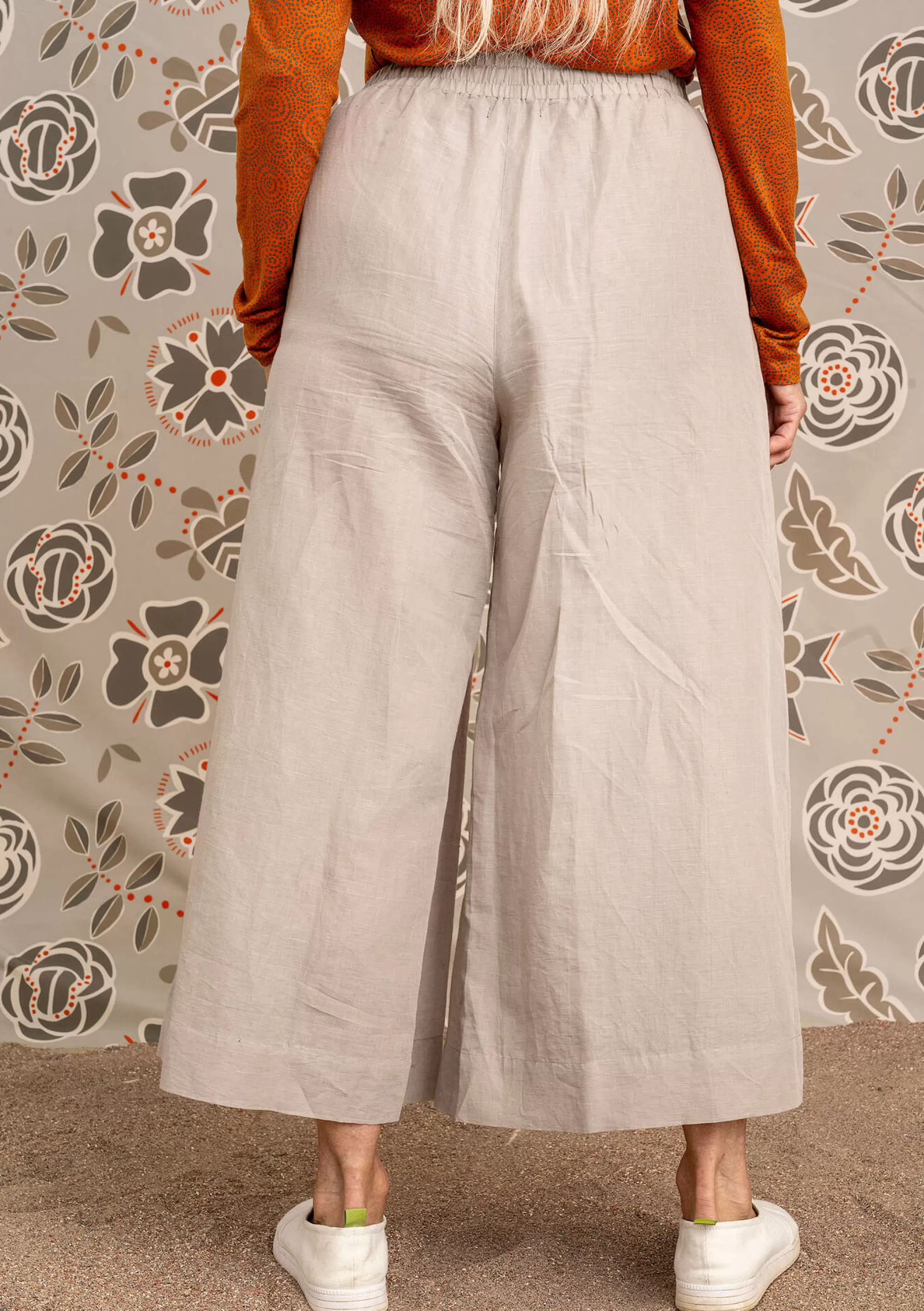 Hosen | Öko-Baumwolle^Gudrun Sjödén Webhose Amber Aus Bio-Baumwolle/Leinen kalkstein