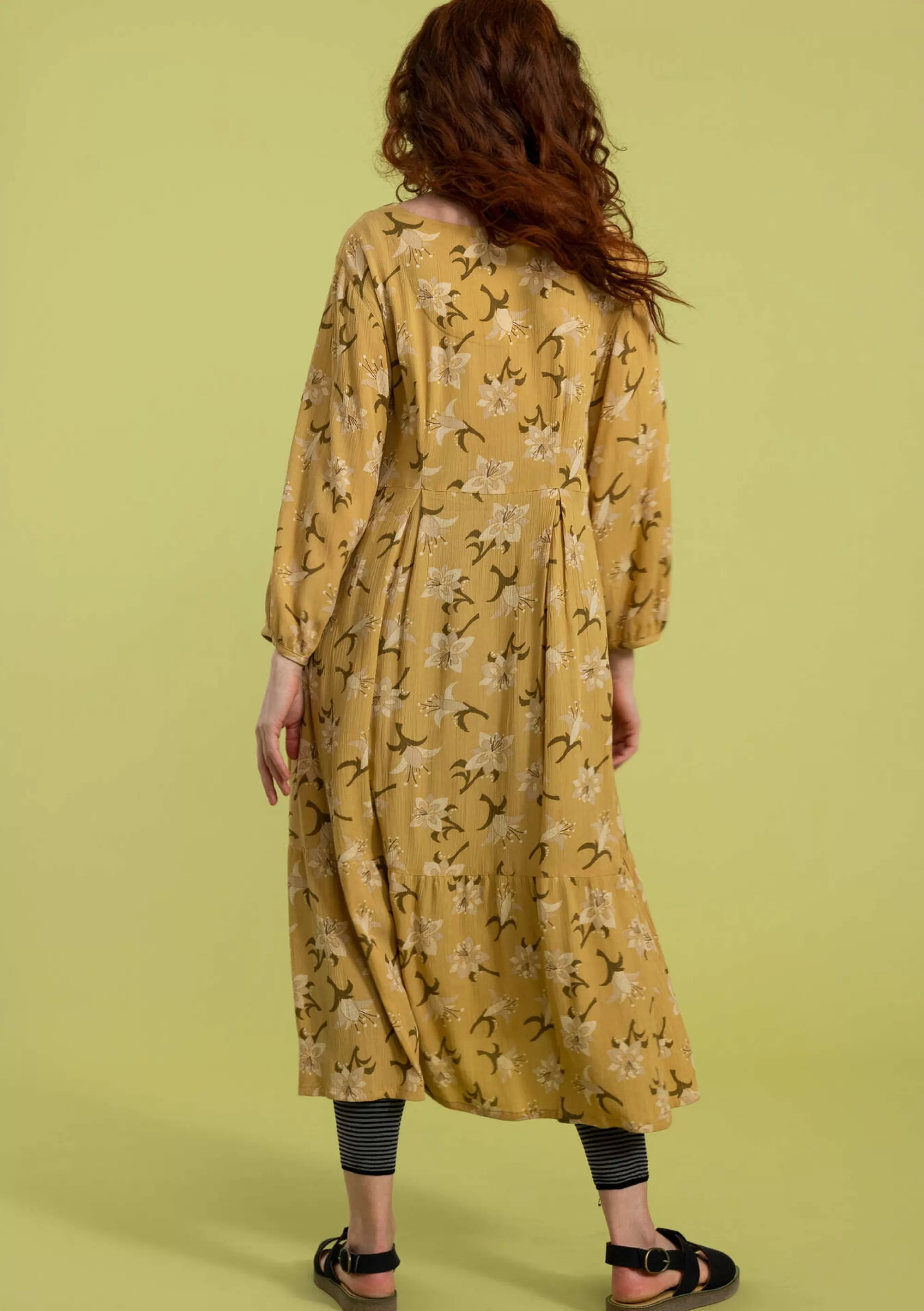 Kleider | Kleider im Hippie-Stil^Gudrun Sjödén Webkleid Aus Viskose roggen